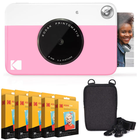 Kodak Printomatic Instant Zink 2x3” Print Camera 