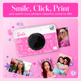 Barbie x Kodak Printomatic Full-Color Instant Print Digital Camera Signature Style