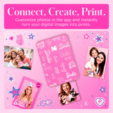 Barbie x Kodak Step Slim Wireless Instant Portable Photo Printer Signature Style