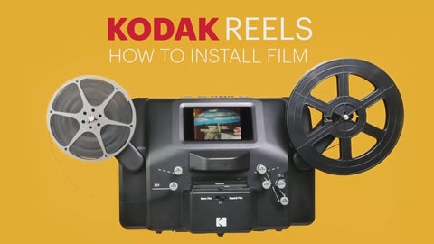 KODAK Reels Convertisseur numériseur 8 mm et Super 8 films avec