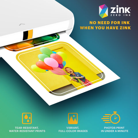 Kodak 2-in x 3-in Premium Zink Photo Paper (50 Sheets) Compatible with  Smile, Step, PRINTOMATIC