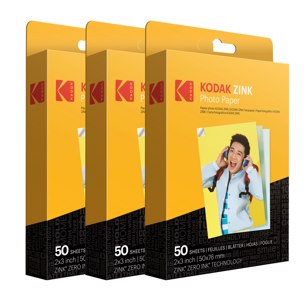 Kodak ZINK Photo Paper, 2” x 3”, Pack of 50